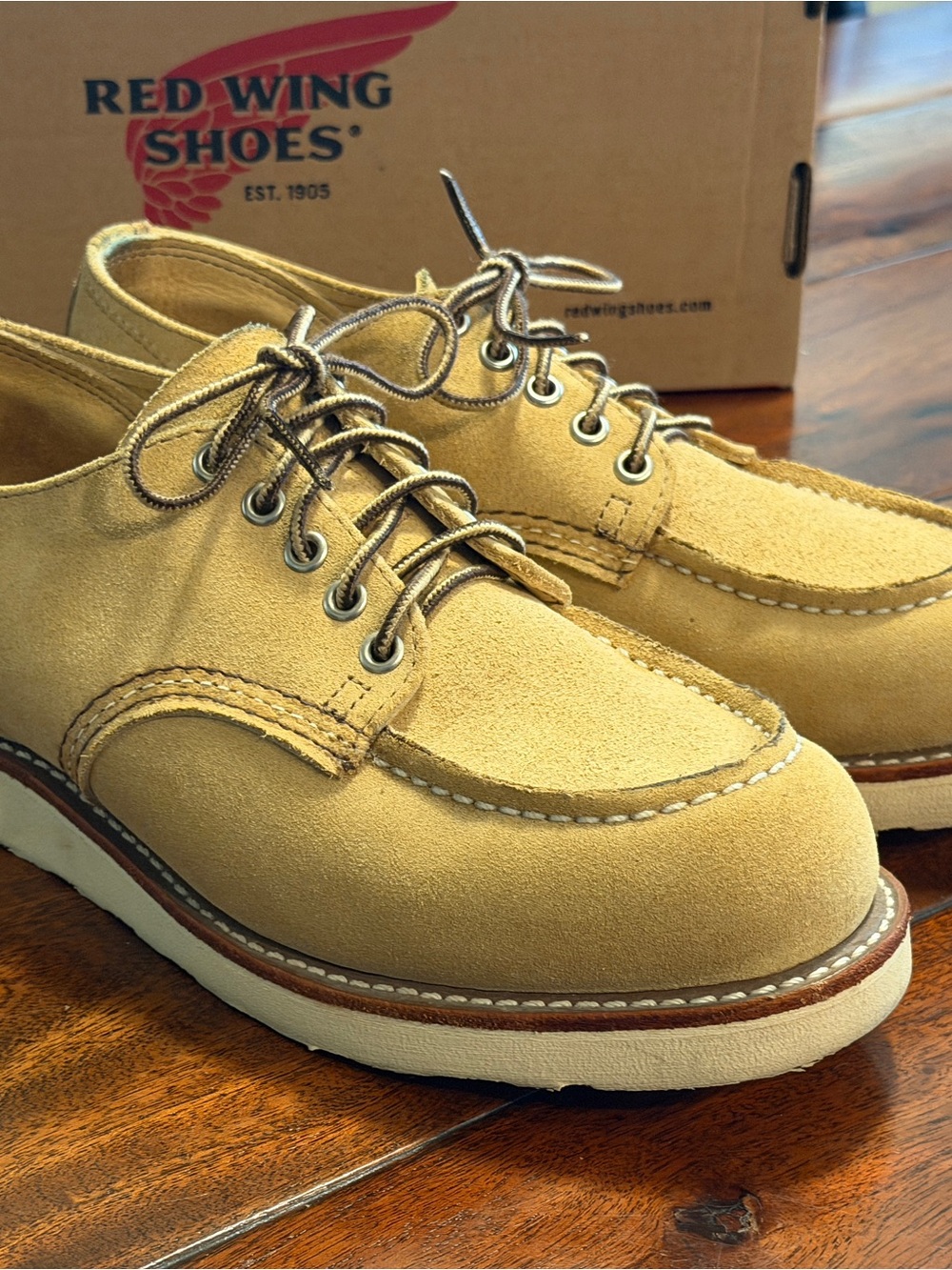 Red Wing Shoes Men’s Shop Moc Oxford #8079 Hawthorne Muleskinner Size 9